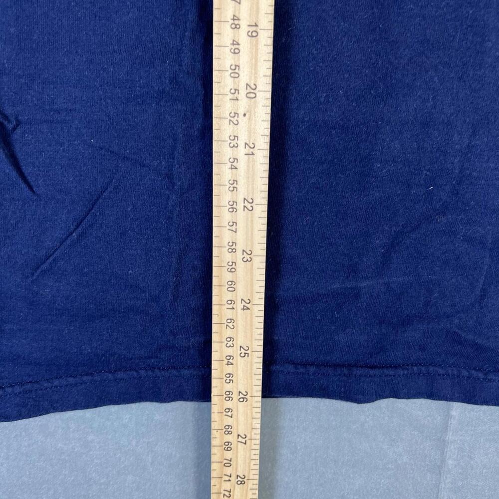 Vintage Y2K CSI Crime Scene Investigation Las Vegas T-Shirt Mens Large Navy Blue - Picture 7 of 7